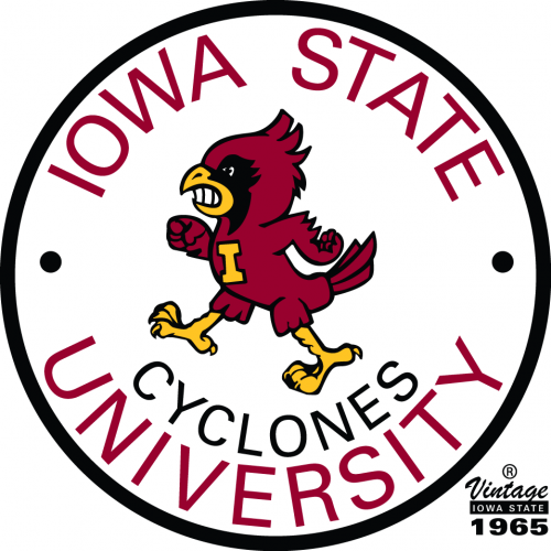 Iowa State Cyclones 1965-1977 Alternate Logo 03 custom vinyl decal