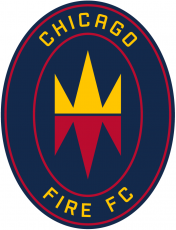 Chicago Fire Logo heat sticker