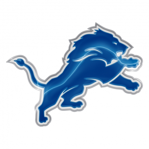 Detroit Lions Crystal Logo custom vinyl decal