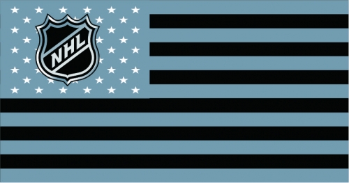 National Hockey League Flag001 logo heat sticker