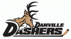 Danville Dashers 2011 12-2013 14 Primary Logo custom vinyl decal