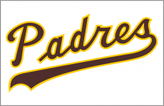 San Diego Padres 1974-1977 Jersey Logo heat sticker