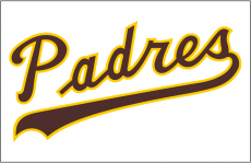 San Diego Padres 1974-1977 Jersey Logo custom vinyl decal