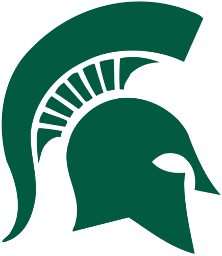 Michigan State Spartans 1977-Pres Primary Logo heat sticker