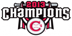 Vancouver Canadians 2013 Champion Logo heat sticker