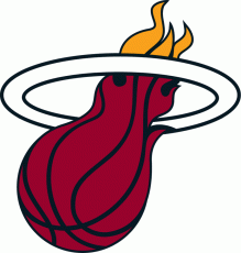 Miami Heat 1999-2000 Pres Alternate Logo heat sticker
