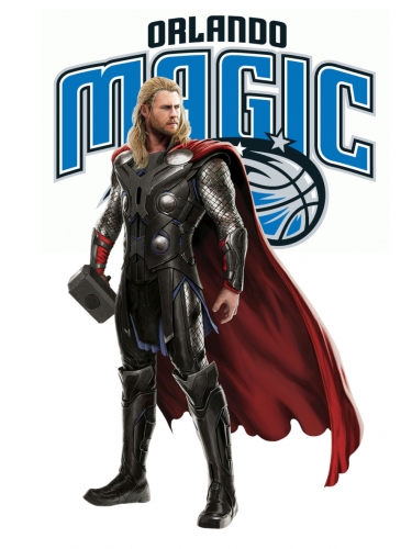 Orlando Magic Thor Logo custom vinyl decal