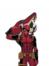 Arizona Coyotes Deadpool Logo custom vinyl decal