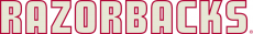 Arkansas Razorbacks 1964-1966 Wordmark Logo custom vinyl decal