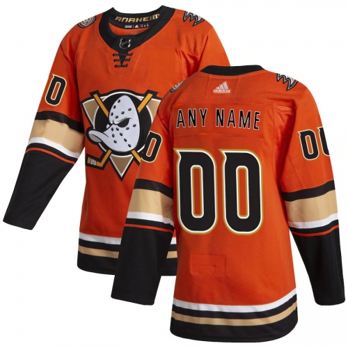 Anaheim Ducks Custom Letter and Number Kits for Alternate Jersey 01 Material Vinyl