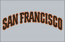 San Francisco Giants 1994-1999 Jersey Logo 02 custom vinyl decal