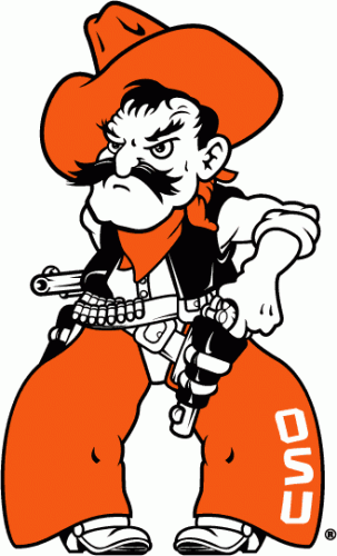 Oklahoma State Cowboys 1973-2000 Primary Logo heat sticker