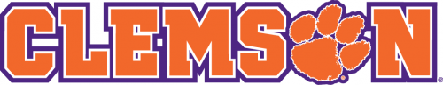 Clemson Tigers 2014-Pres Wordmark Logo 03 heat sticker