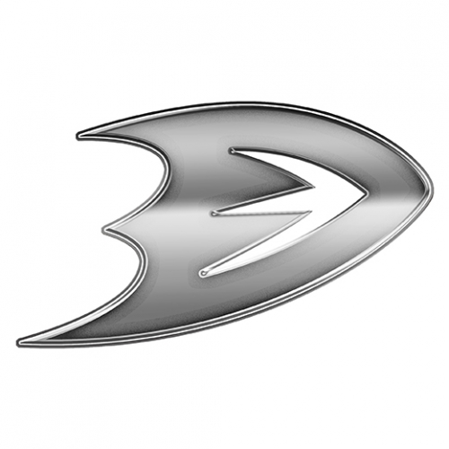 Anaheim Ducks Silver Logo custom vinyl decal