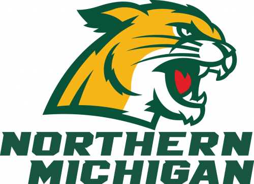 Northern Michigan Wildcats 2016-Pres Alternate Logo 02 heat sticker