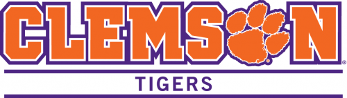 Clemson Tigers 2014-Pres Wordmark Logo custom vinyl decal