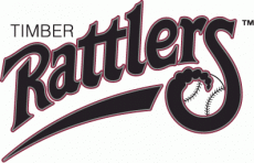 Wisconsin Timber Rattlers 1995-2010 Primary Logo heat sticker