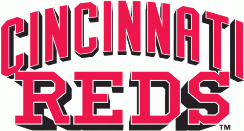 Cincinnati Reds 1999-2006 Wordmark Logo heat sticker