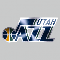 Utah Jazz Stainless steel logo custom vinyl decal