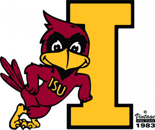 Iowa State Cyclones 1983-1994 Alternate Logo heat sticker