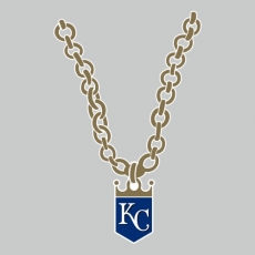 Kansas City Royals Necklace logo custom vinyl decal