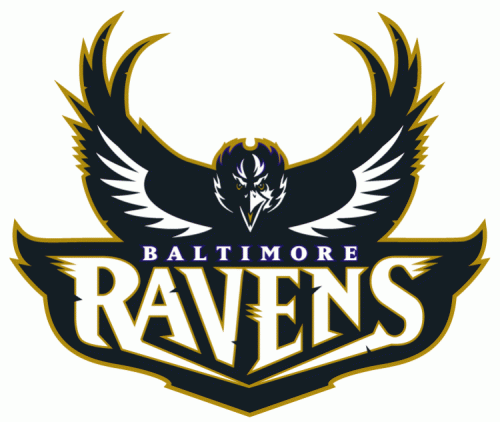 Baltimore Ravens 1996-1998 Wordmark Logo heat sticker