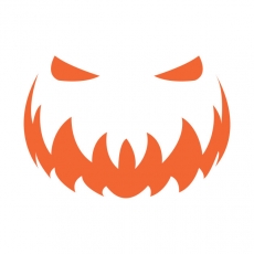Halloween Logo 53 custom vinyl decal