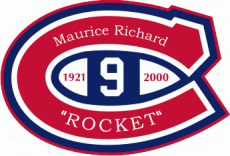 Montreal Canadiens 1999 00 Memorial Logo heat sticker
