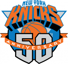 New York Knicks 1996-1997 Anniversary Logo heat sticker
