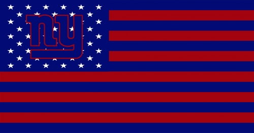 New York Giants Flag001 logo heat sticker