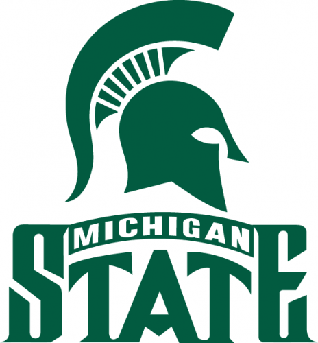 Michigan State Spartans 1987-Pres Alternate Logo 01 heat sticker