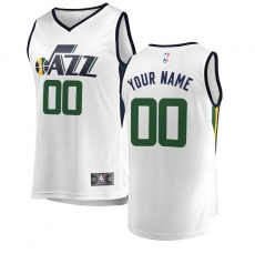 Utah Jazz Custom Letter and Number Kits for Association Jersey Material Vinyl