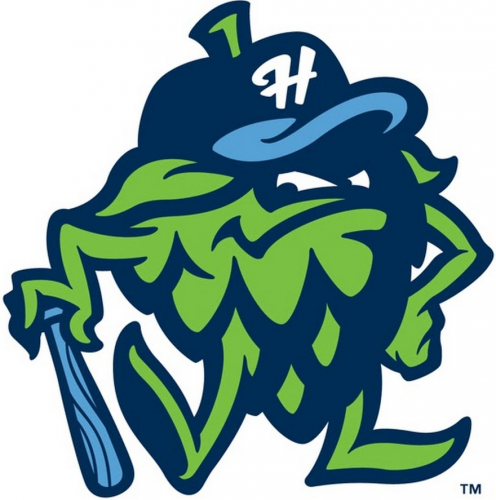 Hillsboro Hops 2013-Pres Alternate Logo heat sticker