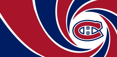 007 Montreal Canadiens logo heat sticker