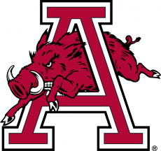 Arkansas Razorbacks 1974-1995 Secondary Logo custom vinyl decal