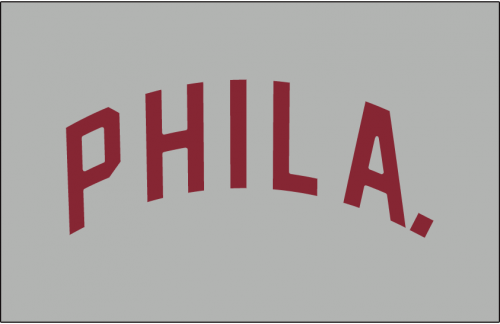 Philadelphia Phillies 1900 Jersey Logo 02 custom vinyl decal