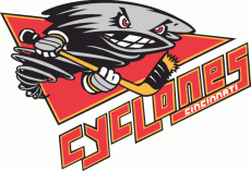 Cincinnati Cyclones 2001 02-2013 14 Primary Logo heat sticker