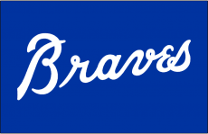 Atlanta Braves 1981-1986 Batting Practice Logo heat sticker