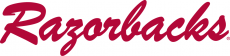 Arkansas Razorbacks 1964-2000 Wordmark Logo custom vinyl decal