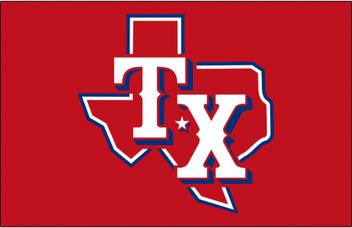 Texas Rangers 2020-Pres Cap Logo 02 heat sticker