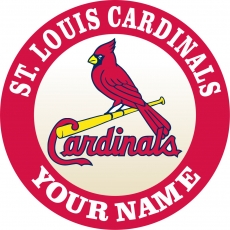 St. Louis Cardinals Customized Logo custom vinyl decal