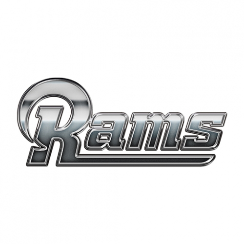 Los Angeles Rams Silver Logo custom vinyl decal