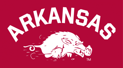 Arkansas Razorbacks 1950-1954 Alternate Logo heat sticker