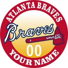 Atlanta BravesAtlanta Braves Customized Logo custom vinyl decal