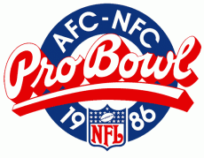 Pro Bowl 1986 Logo custom vinyl decal