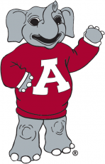 Alabama Crimson Tide 2000 Mascot Logo custom vinyl decal