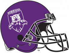 Weber State Wildcats 2006-2011 Helmet Logo heat sticker
