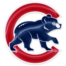 Chicago Cubs Crystal Logo custom vinyl decal