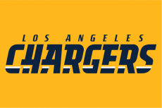 Los Angeles Chargers 2017-Pres Wordmark Logo 02 heat sticker