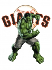 San Francisco Giants Hulk Logo custom vinyl decal